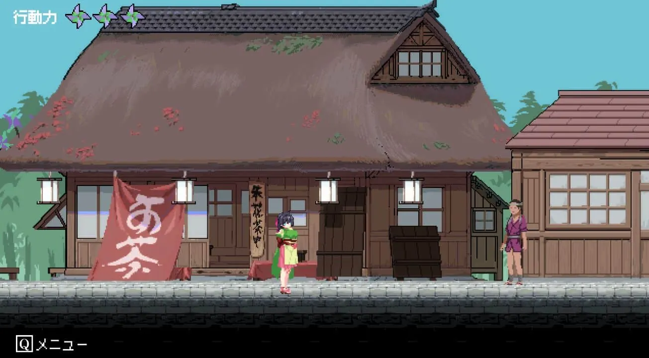赤莲忍法帖隐藏通道与攀爬路线画面